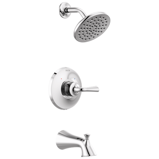 Delta Kayra™: Monitor 14 Series Tub & Shower Trim - Single Handle Lever - Chrome