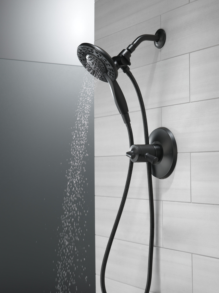 Delta Universal Showering Components: In2Ition Hssh 1.75 Gpm 4-Setting - Matte Black