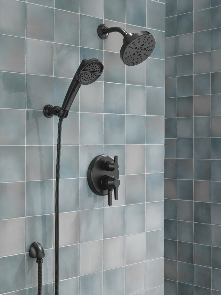 Delta Universal Showering Components: Wall Elbow For Hand Shower - Matte Black