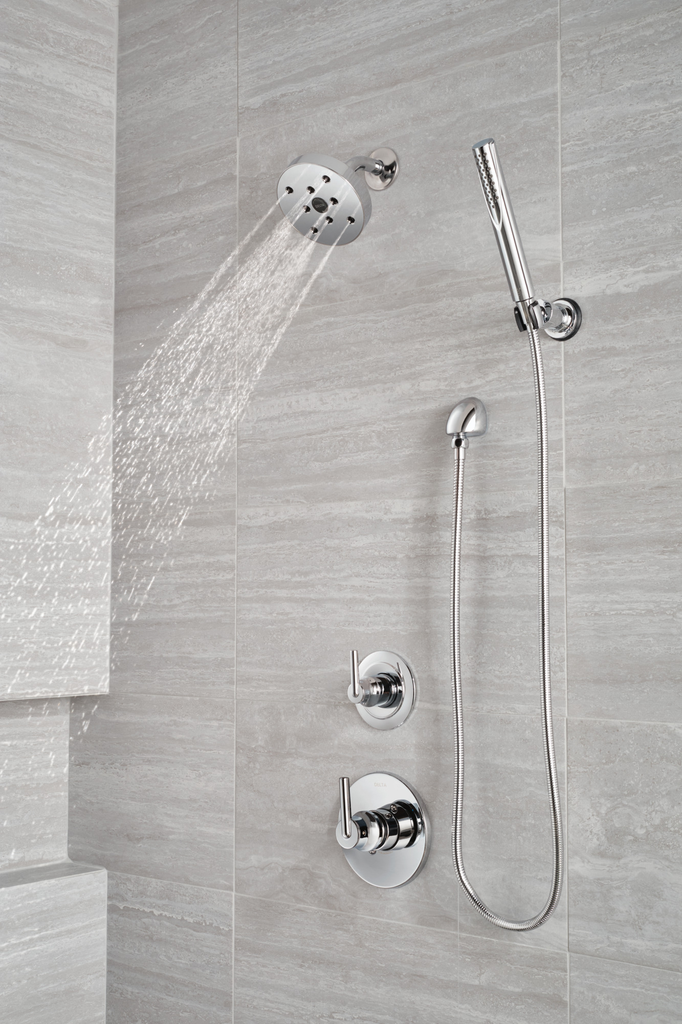 Delta Universal Showering Components: Wall Elbow For Hand Shower - Lumicoat® Chrome