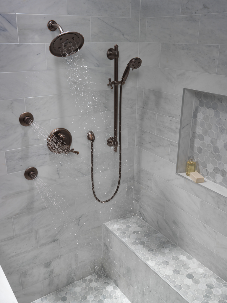 Delta Other: Shower Arm - Venetian Bronze
