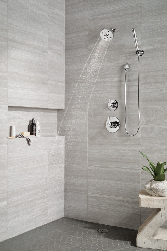Delta Universal Showering Components: Wall Elbow For Hand Shower - Lumicoat® Chrome