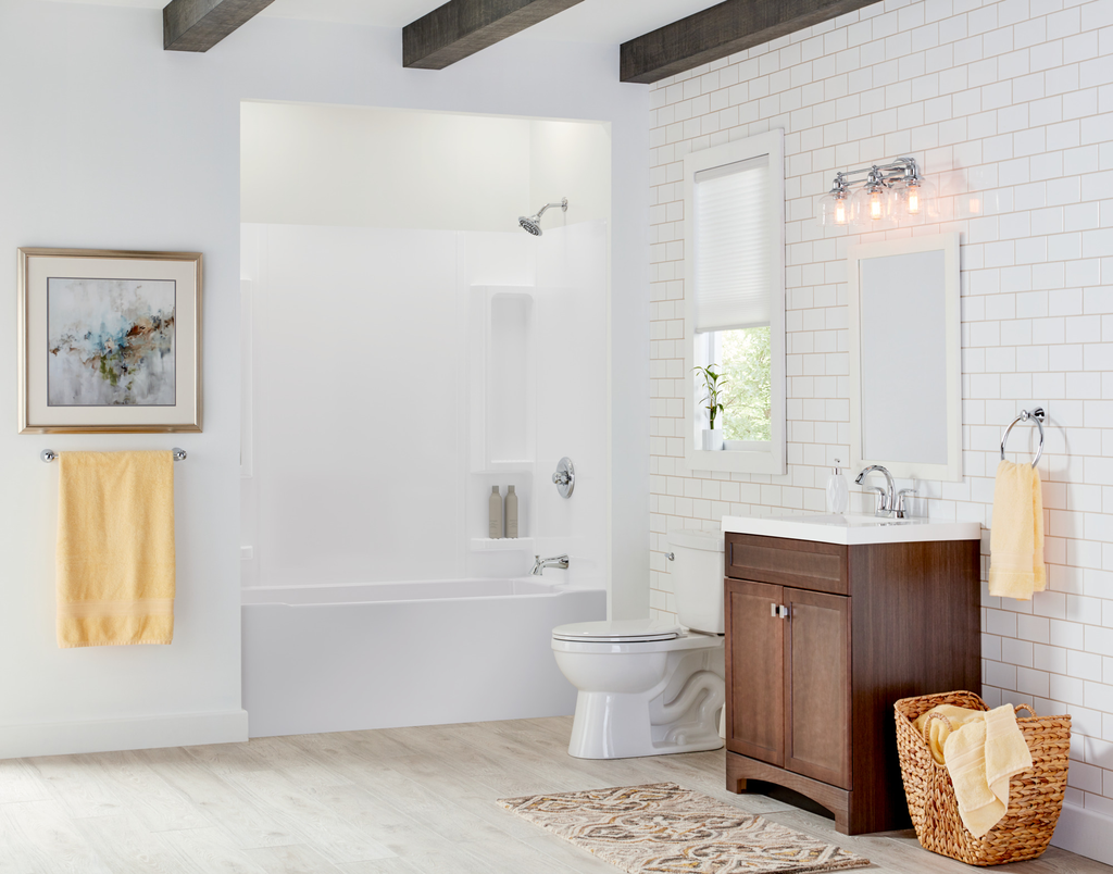 Delta Lahara®: Monitor® 14 Series Tub & Shower Trim - Single Handle Lever - Chrome