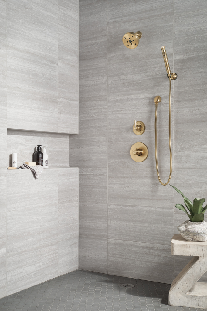 Delta Universal Showering Components: Wall Elbow For Hand Shower - Champagne Bronze