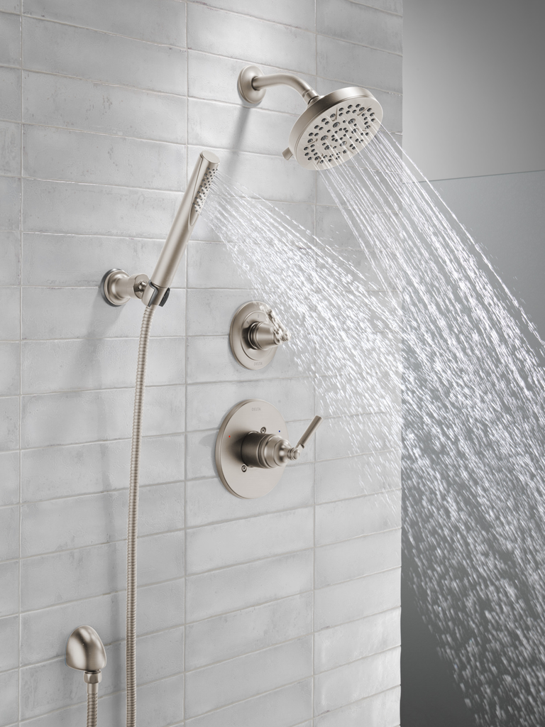 Delta Universal Showering Components: Wall Elbow For Hand Shower - Lumicoat® Stainless