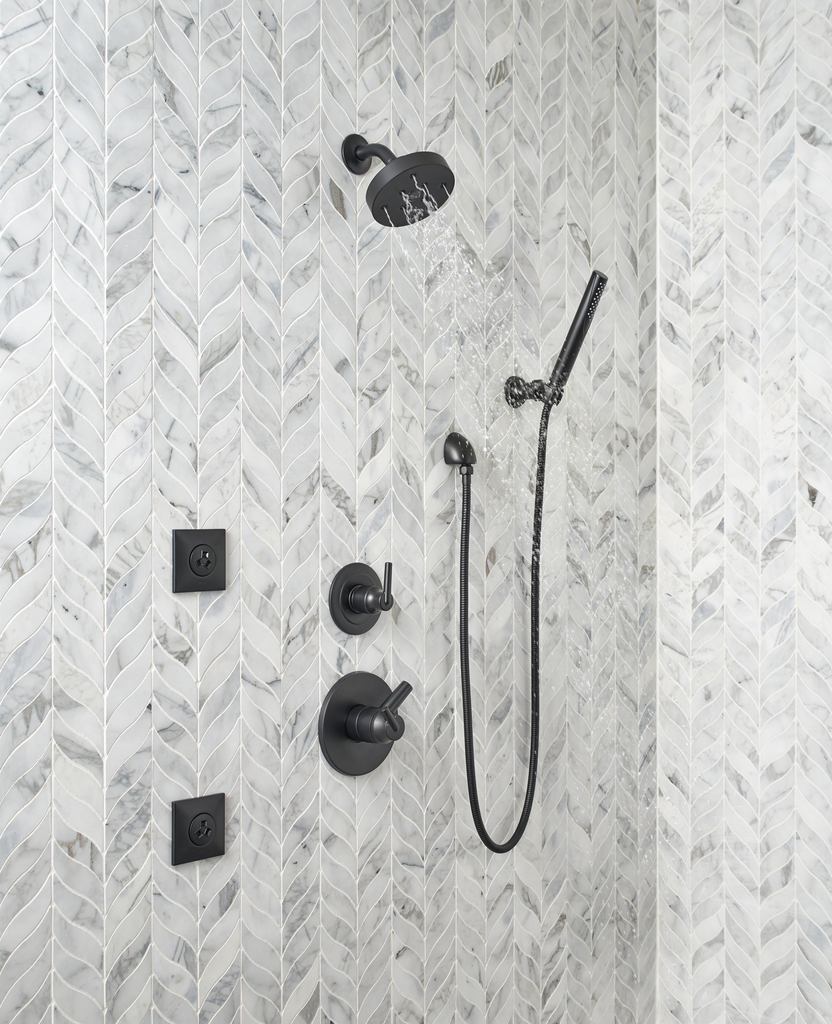 Delta Universal Showering Components: Wall Elbow For Hand Shower - Matte Black