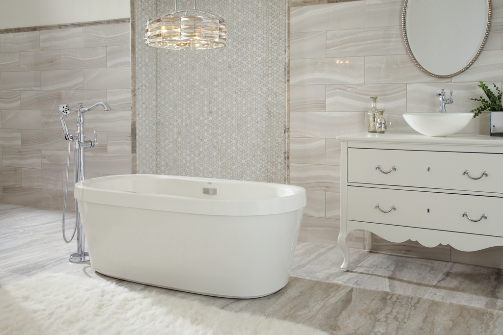 Delta Cassidy®: Metal Lever Handle Kit - 13 / 14 Series & Floor Mount - Single Handle Lever - Chrome