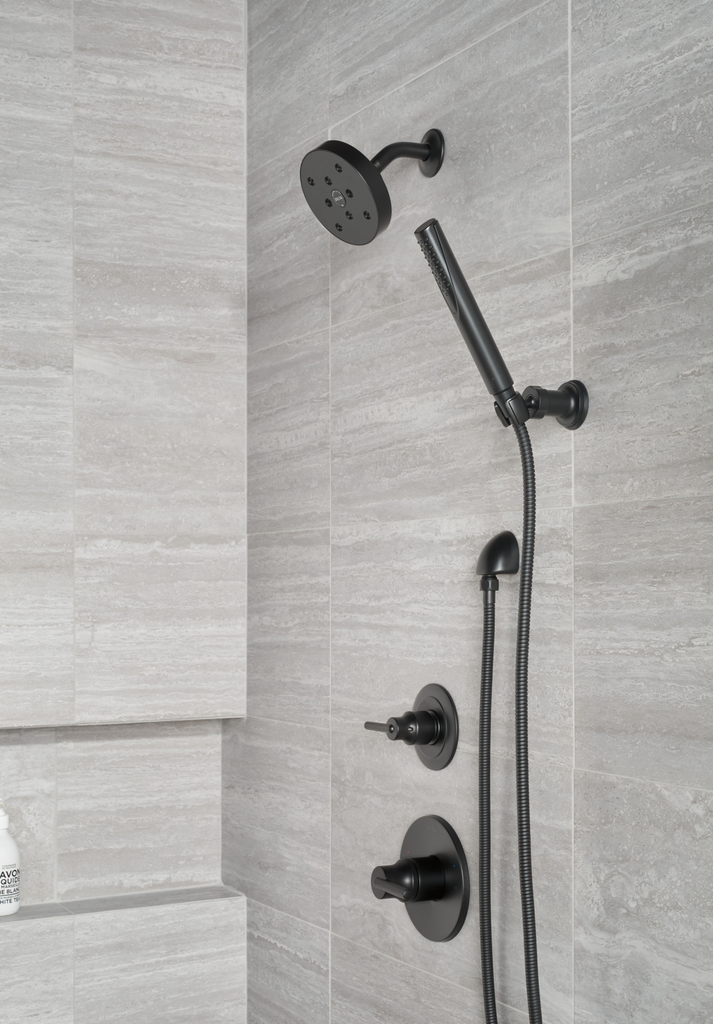 Delta Universal Showering Components: Wall Elbow For Hand Shower - Matte Black