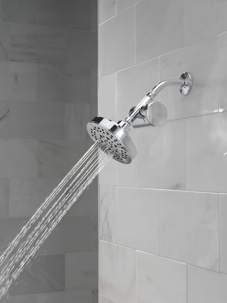 Delta Universal Showering Components: 5-Setting Showerhead - Chrome