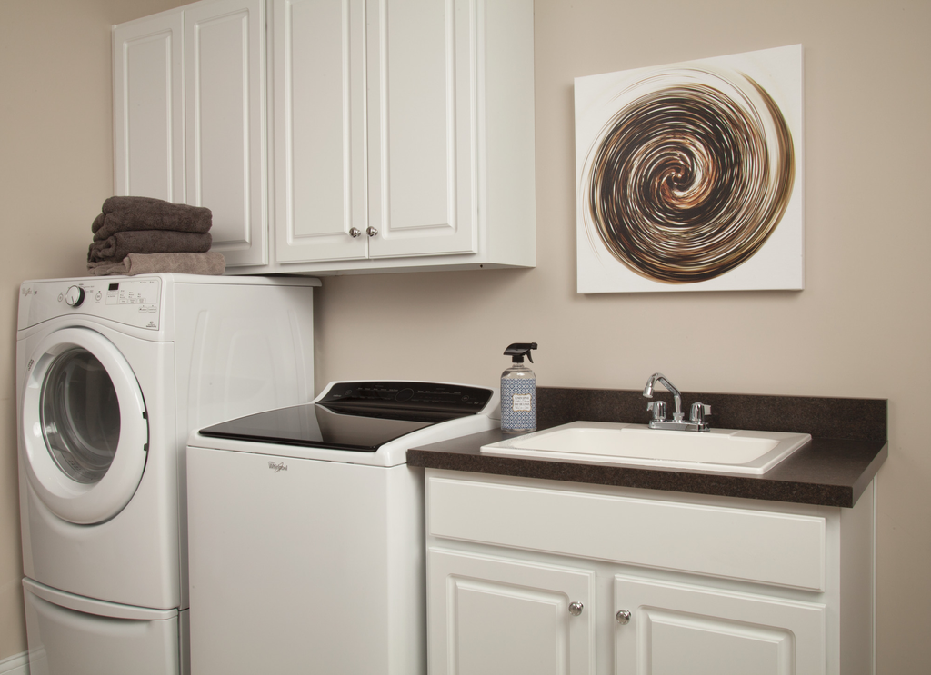 Delta Classic: Two Handle Laundry Faucet - Two Handle Blade - Chrome