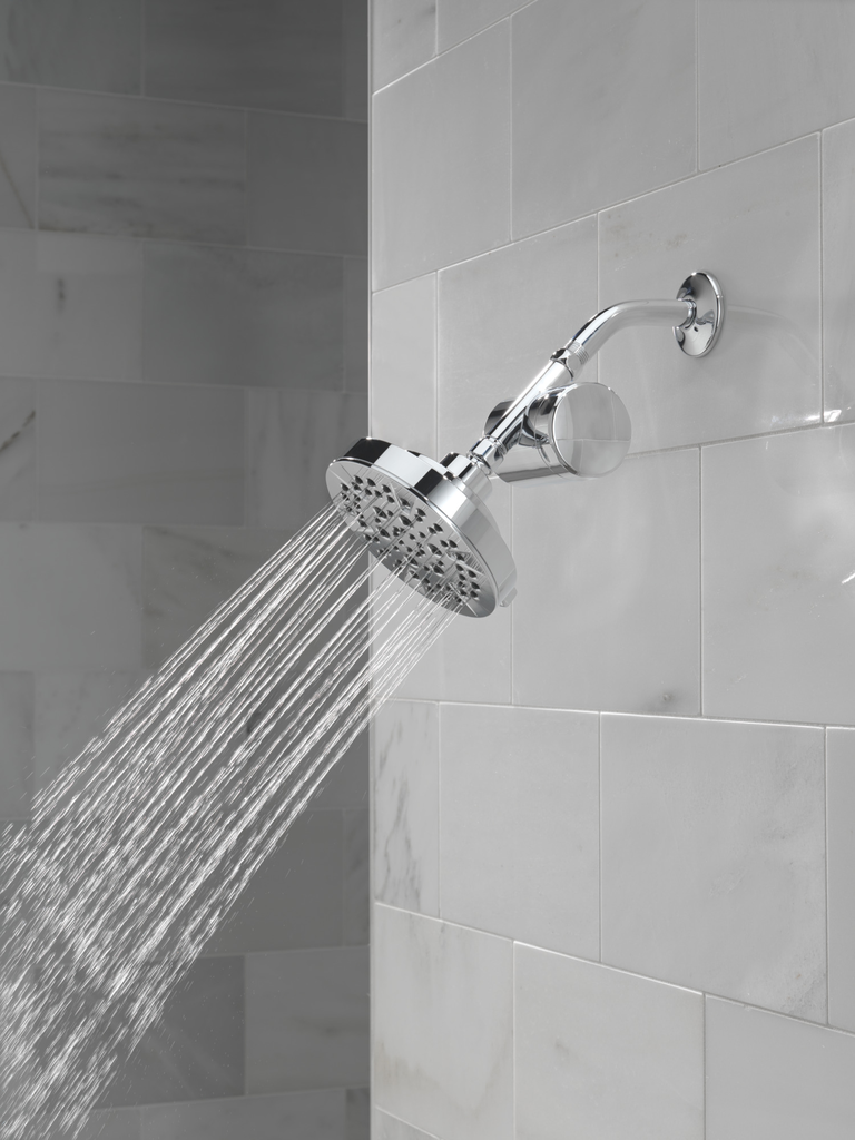 Delta Universal Showering Components: 5-Setting Showerhead - Chrome