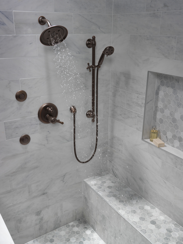 Delta Other: Shower Arm - Venetian Bronze