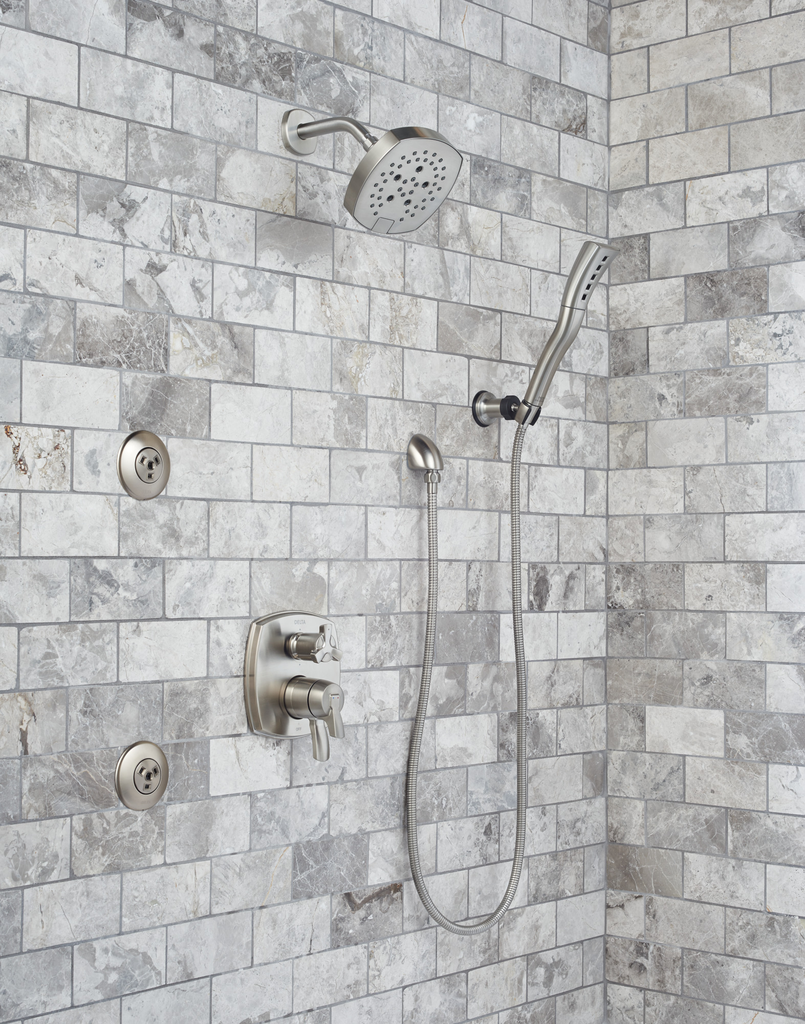Delta Universal Showering Components: Wall Elbow For Hand Shower - Lumicoat® Stainless