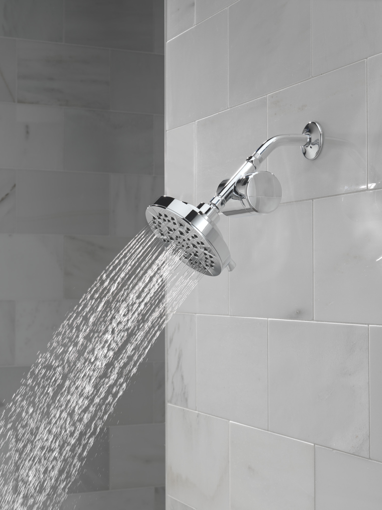 Delta Universal Showering Components: 5-Setting Showerhead - Chrome