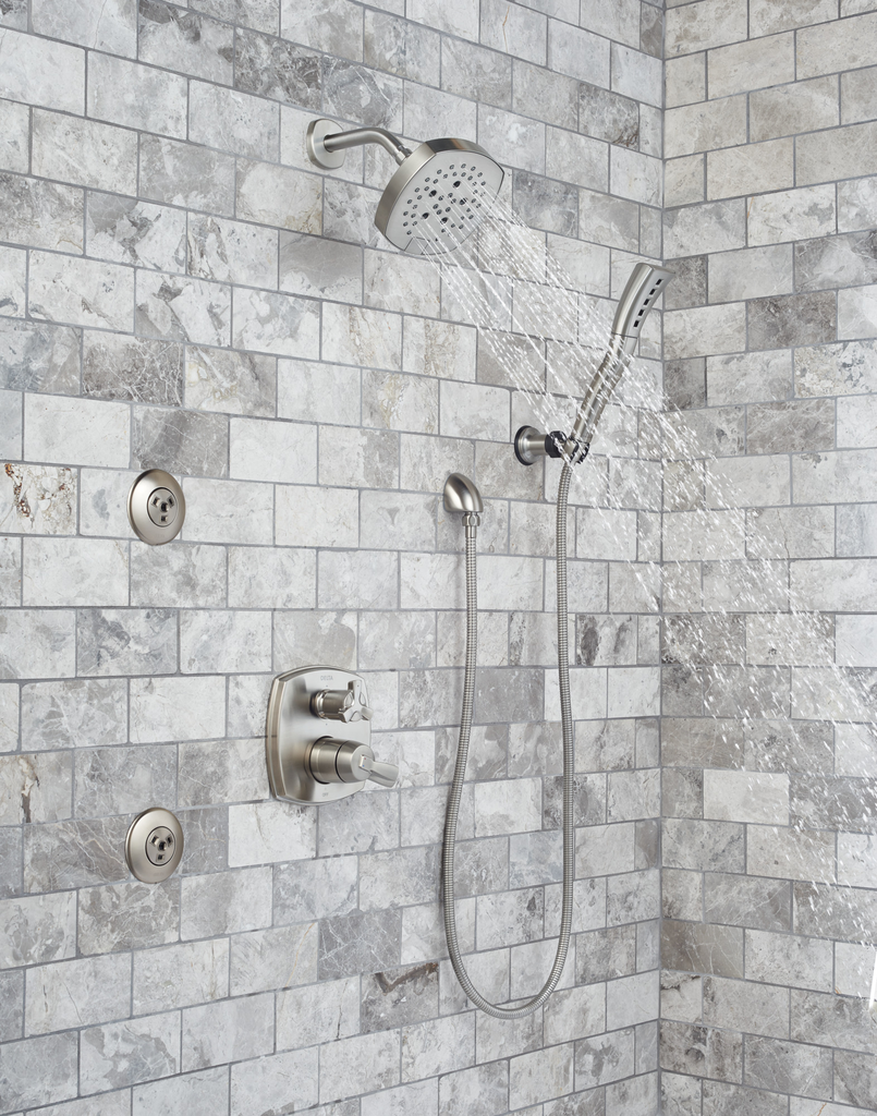 Delta Universal Showering Components: Wall Elbow For Hand Shower - Lumicoat® Stainless