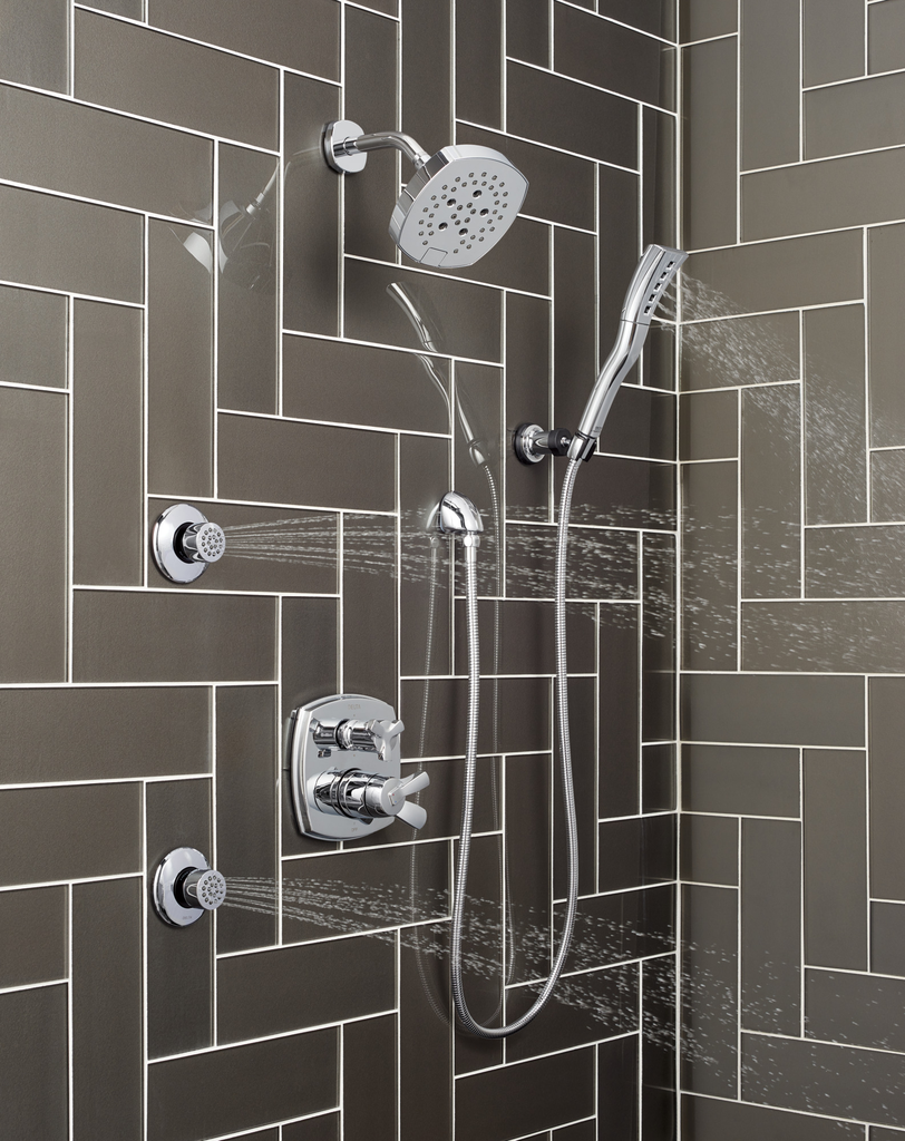 Delta Universal Showering Components: Wall Elbow For Hand Shower - Lumicoat® Chrome