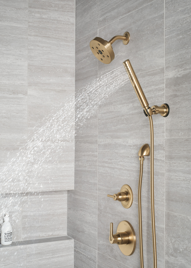 Delta Universal Showering Components: Wall Elbow For Hand Shower - Champagne Bronze