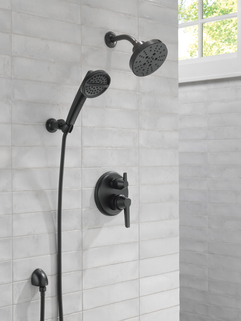 Delta Universal Showering Components: Wall Elbow For Hand Shower - Matte Black