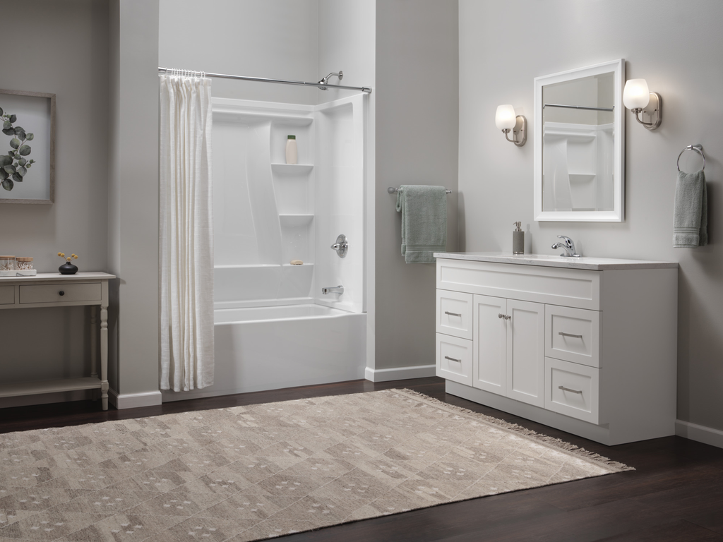 Delta Classic: Monitor® 13 Series Tub & Shower Trim - Single Handle Lever - Chrome