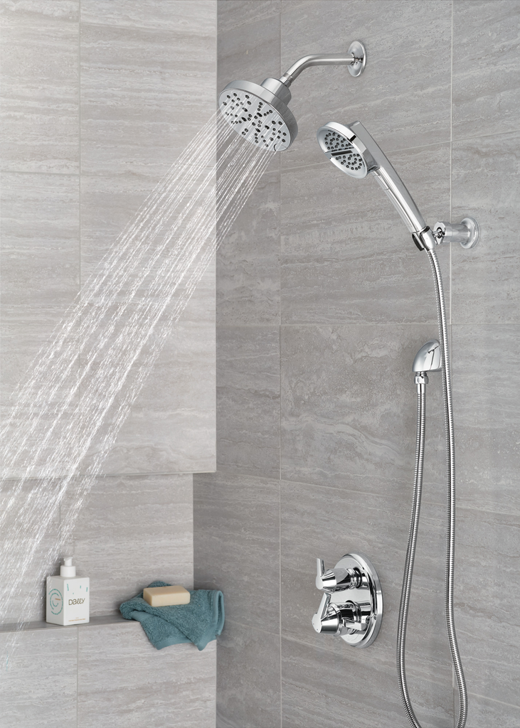 Delta Universal Showering Components: Wall Elbow For Hand Shower - Lumicoat® Chrome