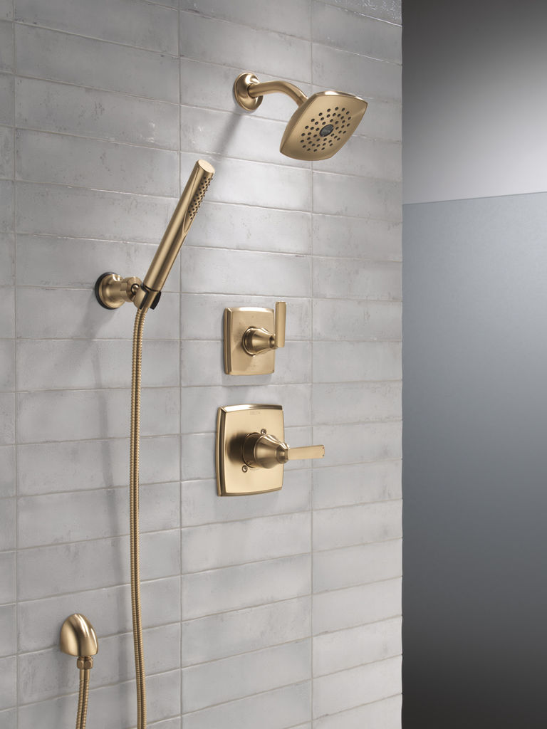 Delta Universal Showering Components: Wall Elbow For Hand Shower - Champagne Bronze