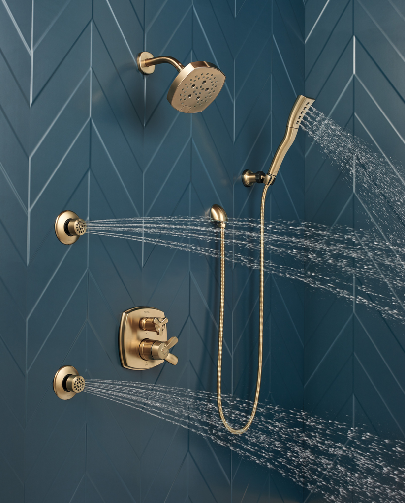 Delta Universal Showering Components: Wall Elbow For Hand Shower - Champagne Bronze