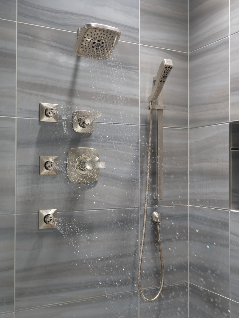 Delta Universal Showering Components: Wall Elbow For Hand Shower - Stainless
