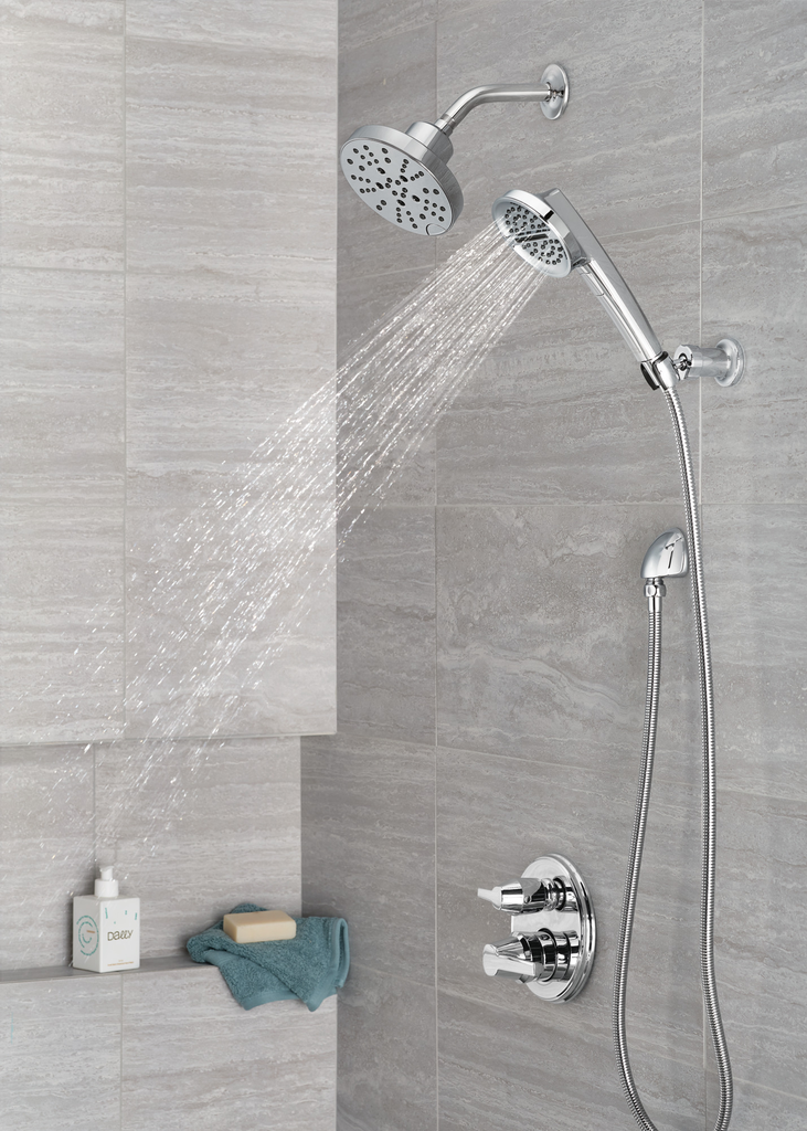 Delta Universal Showering Components: Wall Elbow For Hand Shower - Lumicoat® Chrome