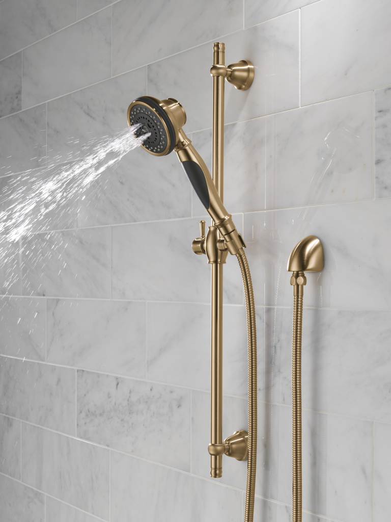 Delta Universal Showering Components: Wall Elbow For Hand Shower - Champagne Bronze