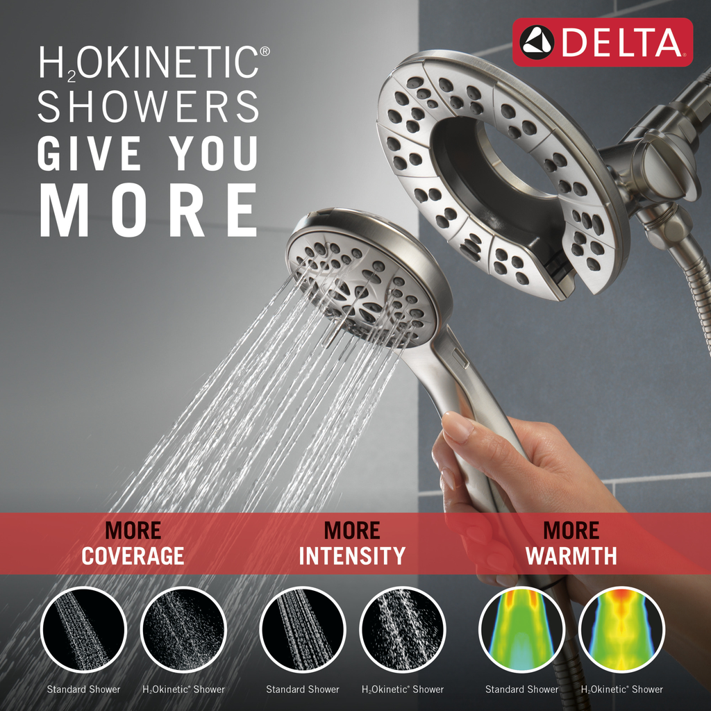 Delta Kayra®: Monitor 17 Series Shower Trim - Single Handle Lever - Stainless