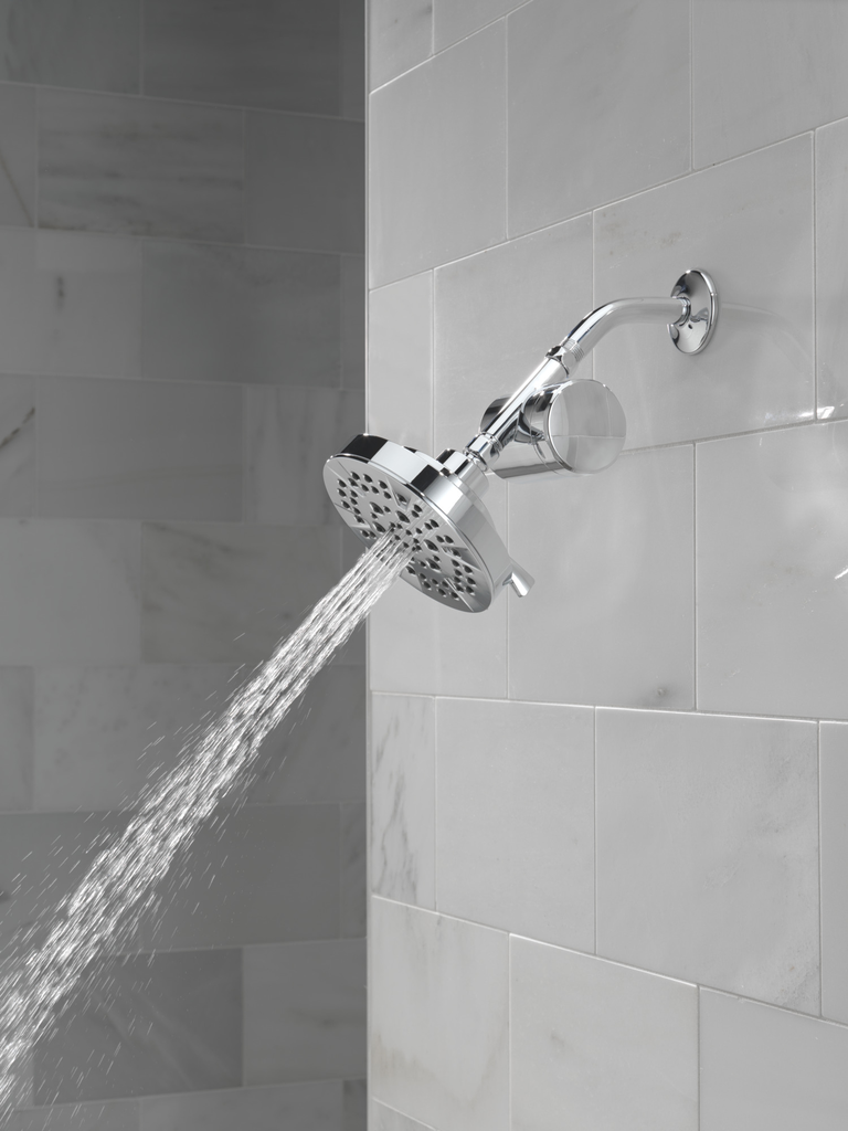 Delta Universal Showering Components: 5-Setting Showerhead - Chrome