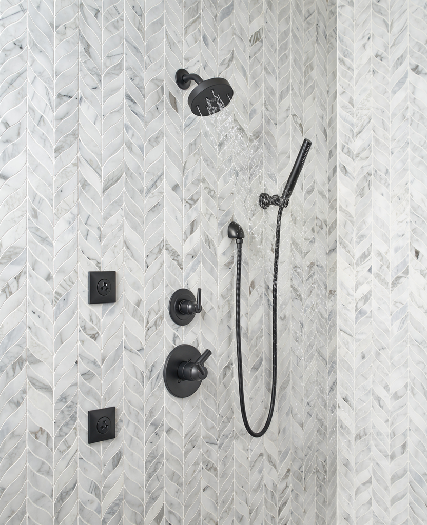 Delta Universal Showering Components: Wall Elbow For Hand Shower - Matte Black