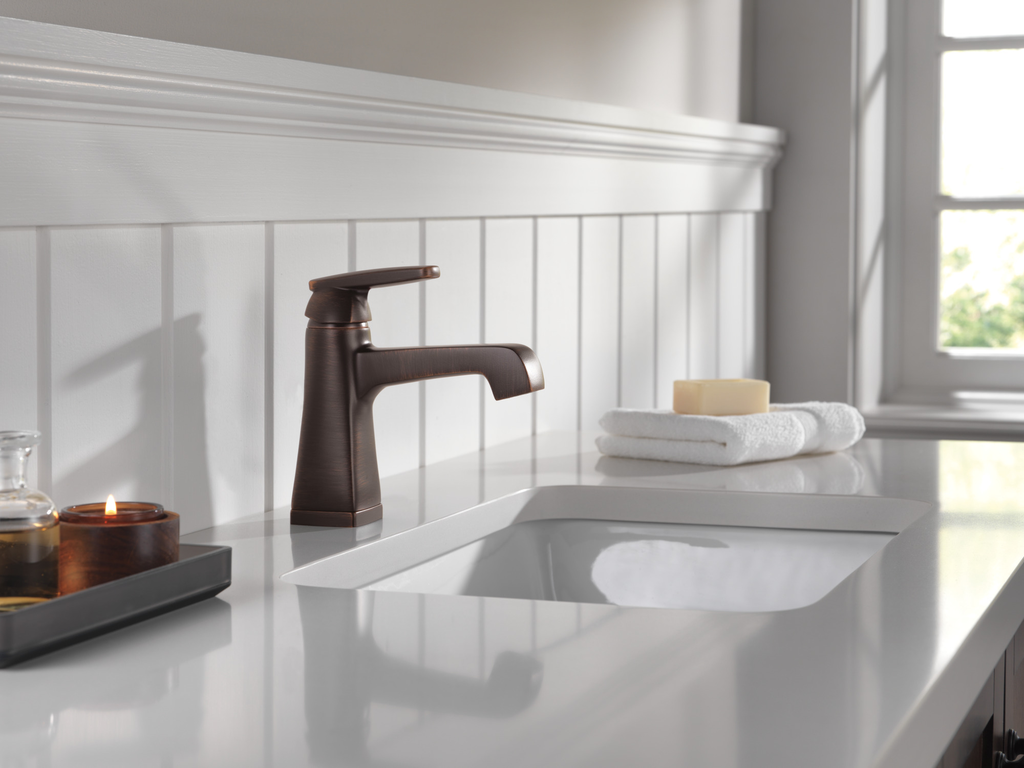 Delta Ashlyn®: Single Handle Bathroom Faucet - Single Handle Lever - Venetian Bronze