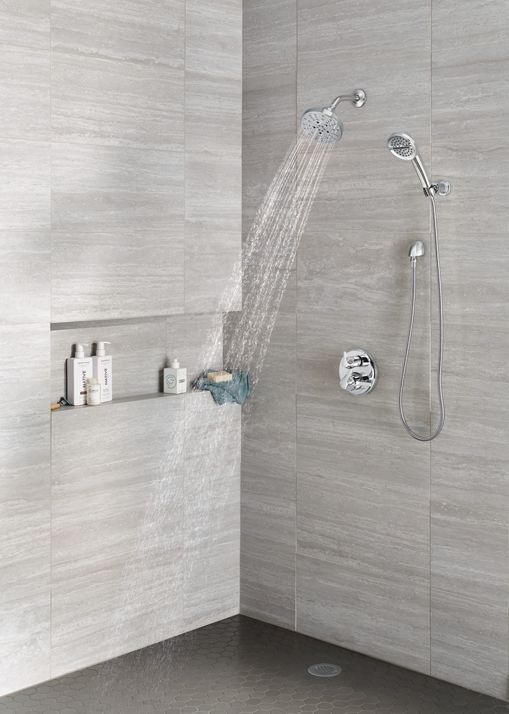 Delta Universal Showering Components: Wall Elbow For Hand Shower - Lumicoat® Chrome