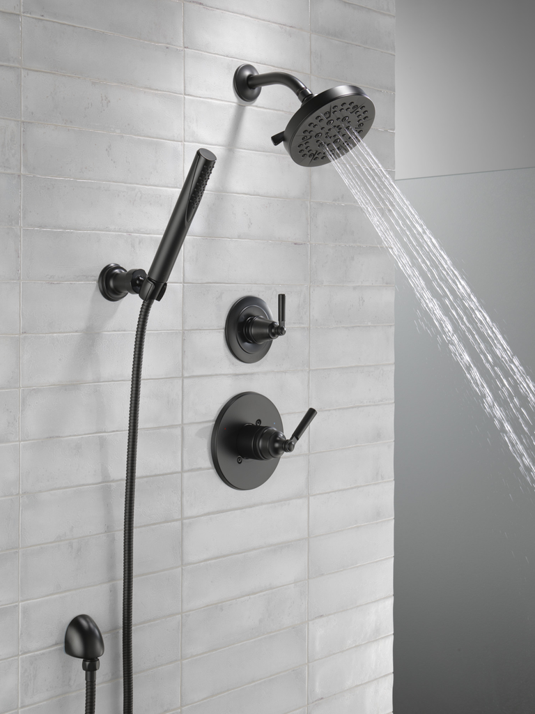 Delta Universal Showering Components: Wall Elbow For Hand Shower - Matte Black