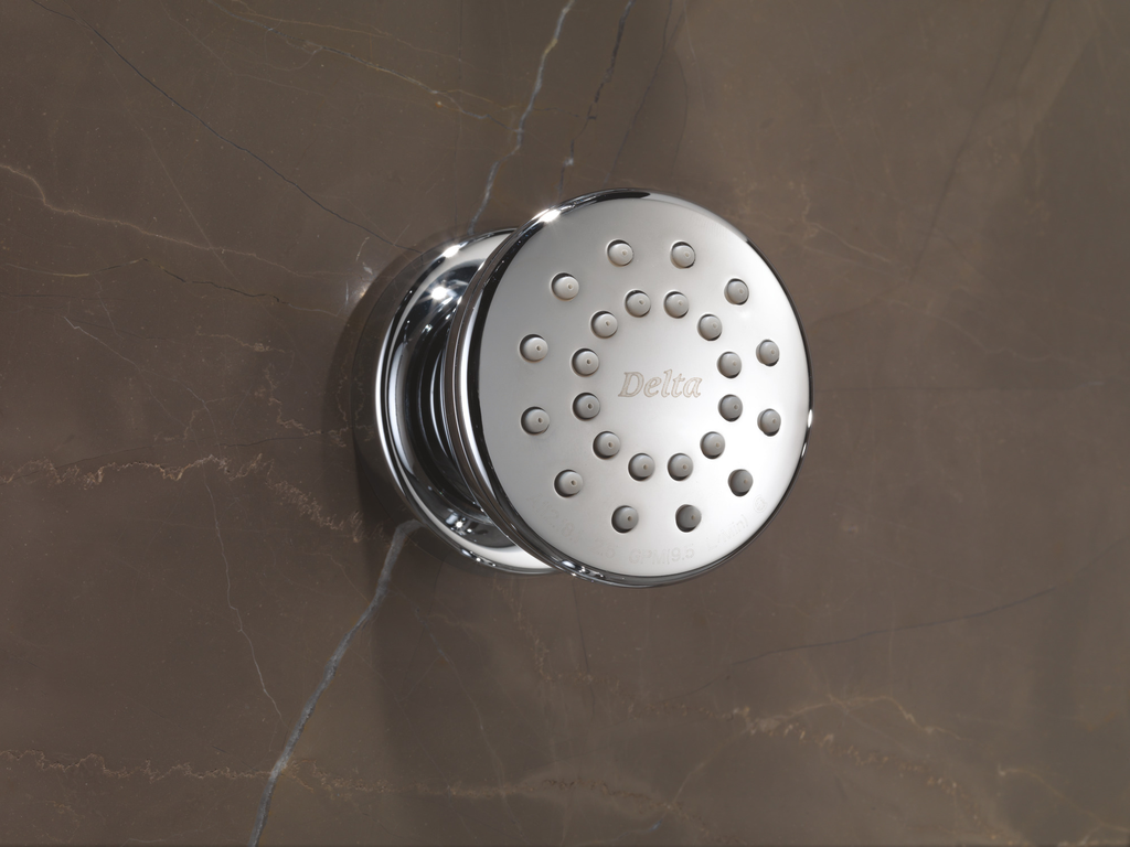 Delta Other: Surface Mount Body Spray - Chrome