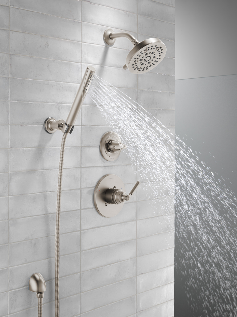 Delta Universal Showering Components: Wall Elbow For Hand Shower - Lumicoat® Stainless