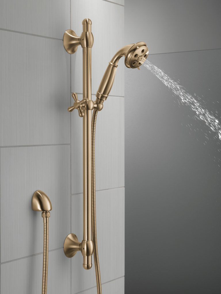 Delta Universal Showering Components: Wall Elbow For Hand Shower - Champagne Bronze