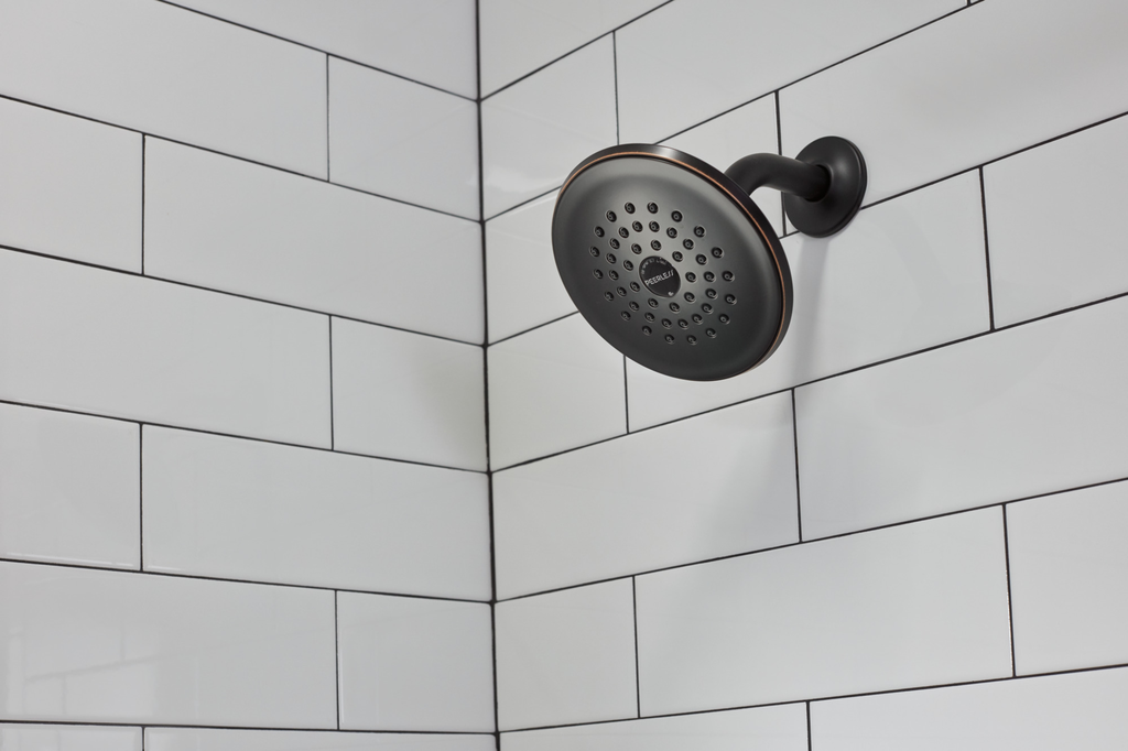 Peerless Elmhurst®: Tub Shower Trim Kit - Single Handle Lever - Oil Rubbed Bronze