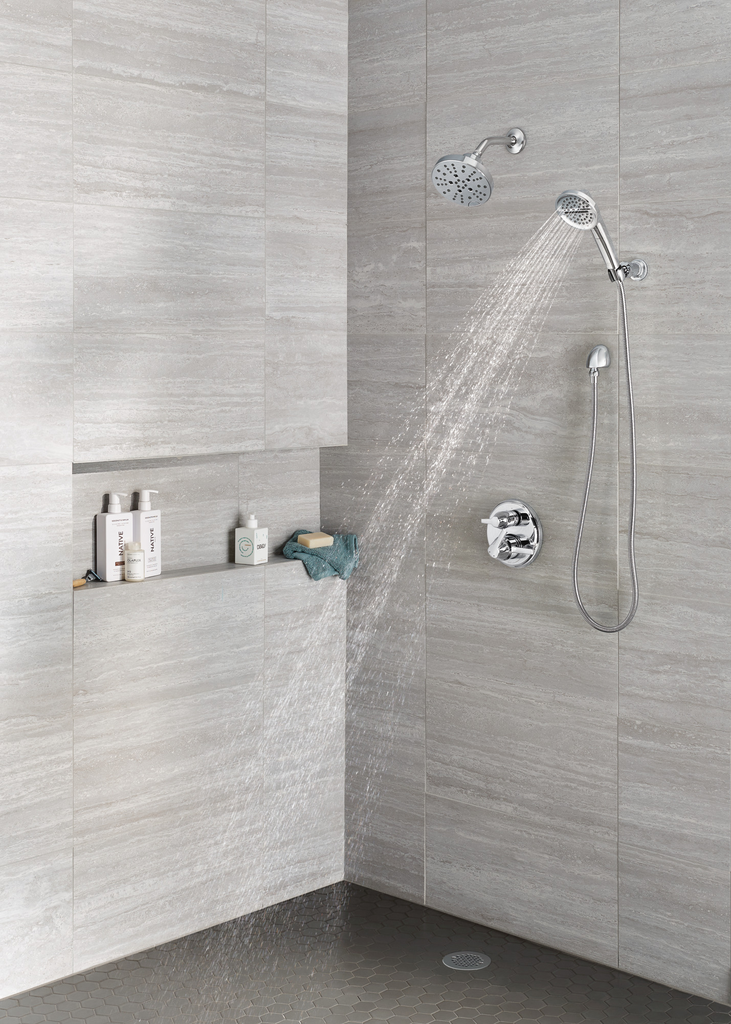 Delta Universal Showering Components: Wall Elbow For Hand Shower - Lumicoat® Chrome