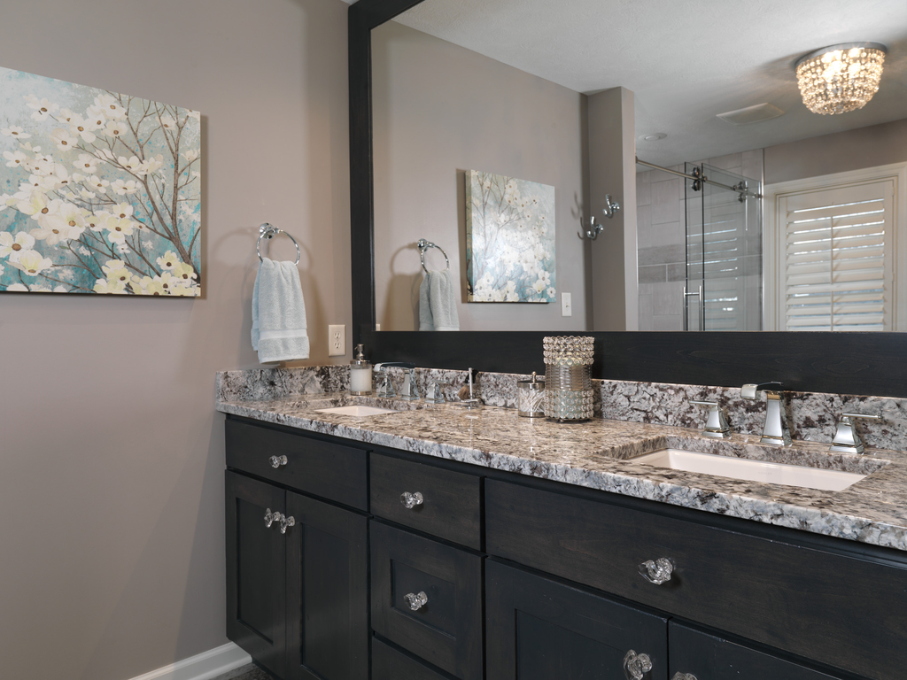 Delta Ashlyn®: Two Handle Widespread Bathroom Faucet With Ez Anchor® - Two Handle Lever - Chrome