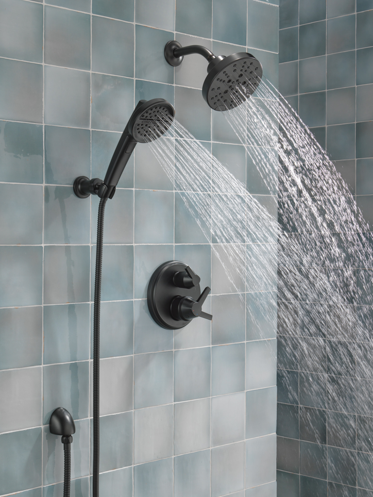 Delta Universal Showering Components: Wall Elbow For Hand Shower - Matte Black