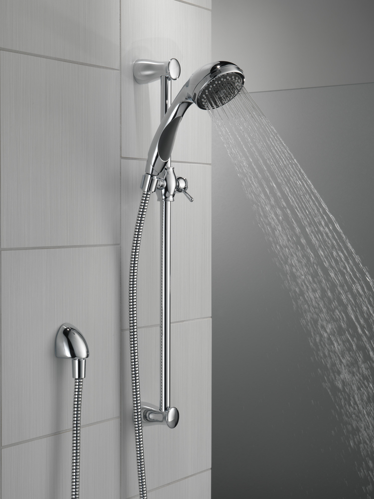 Delta Other: Premium 3-Setting Slide Bar Hand Shower - Chrome