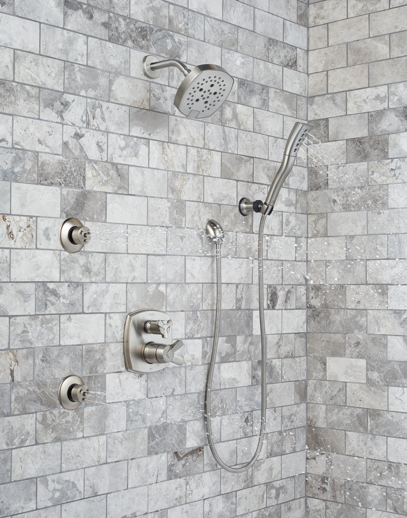 Delta Universal Showering Components: Wall Elbow For Hand Shower - Lumicoat® Stainless