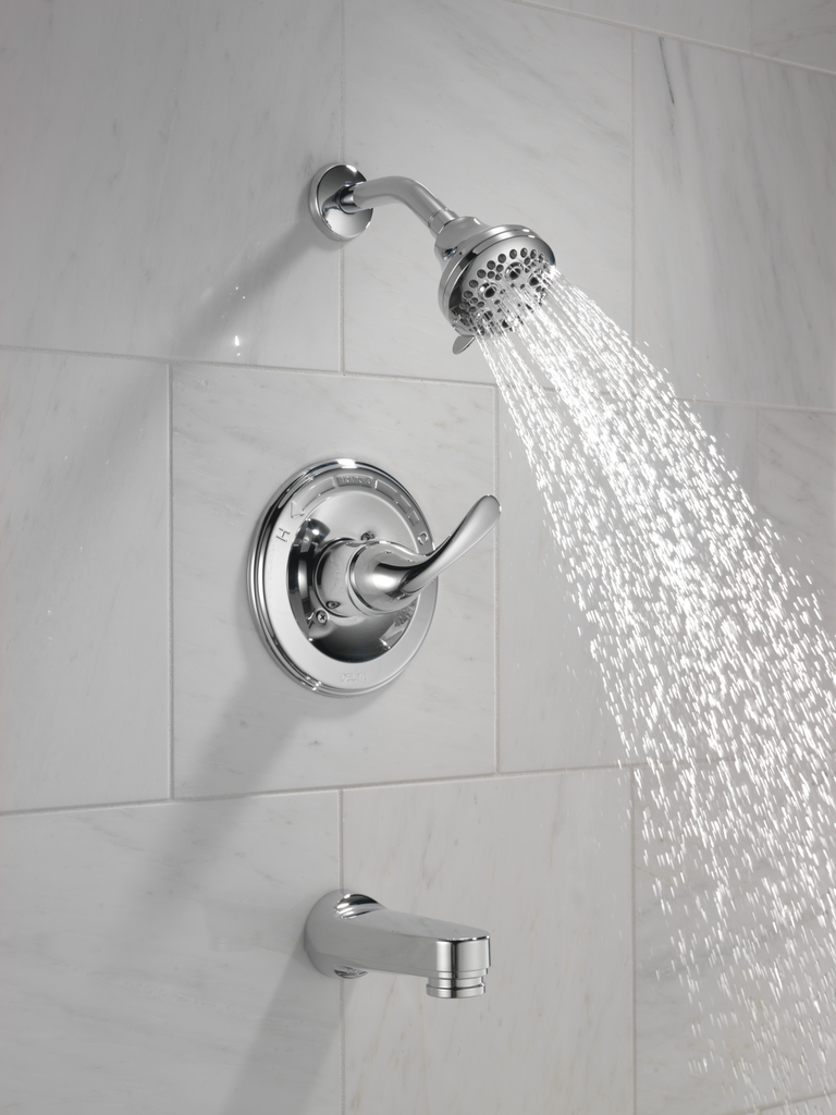 Delta Classic: Monitor® 13 Series Tub & Shower Trim - Single Handle Lever - Chrome