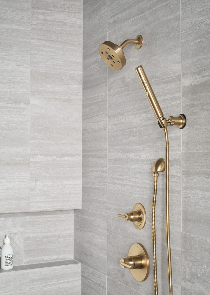 Delta Universal Showering Components: Wall Elbow For Hand Shower - Champagne Bronze