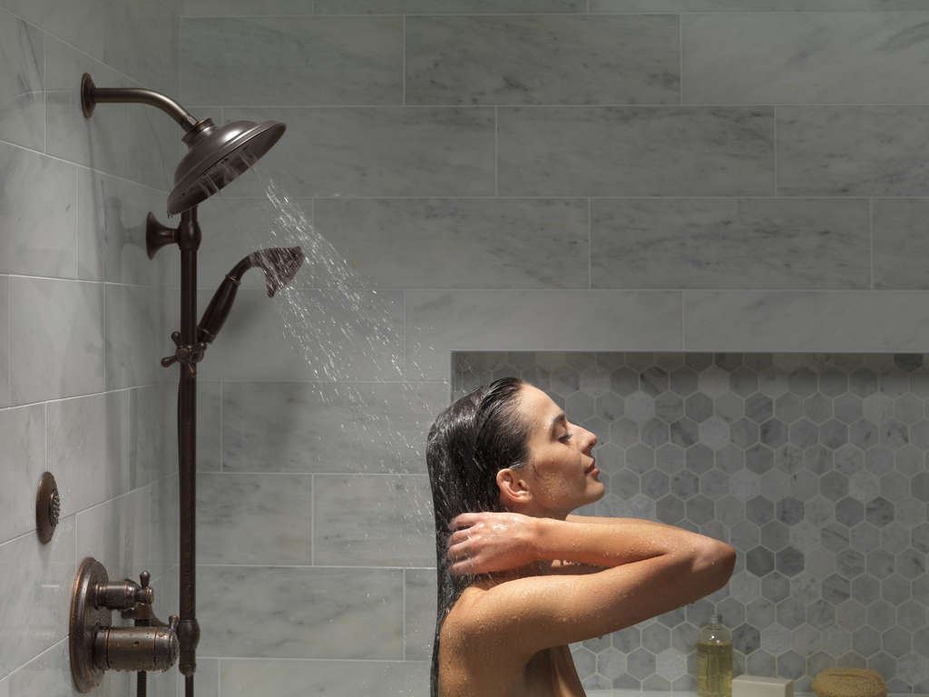 Delta Other: Shower Arm - Venetian Bronze