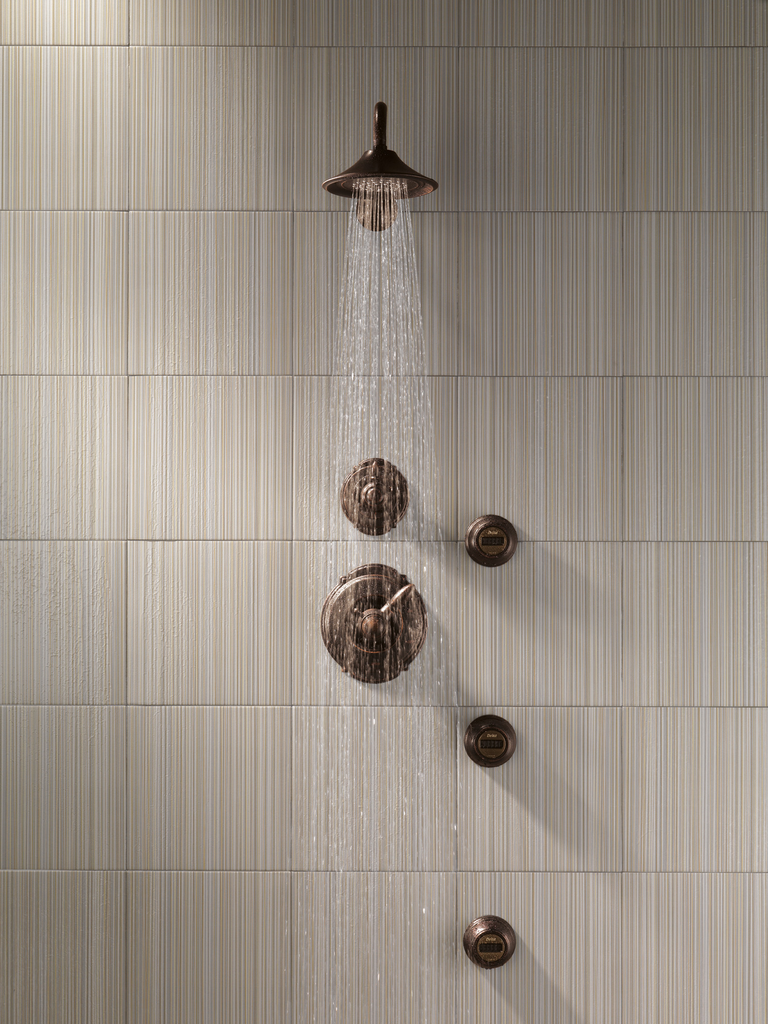Delta Universal Showering Components: Premium 3-Setting Shower Head - Venetian Bronze