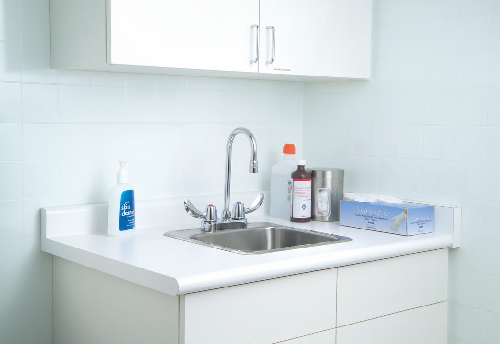Commercial 27C4 / 27C5 / 27C6: Two Handle 4 In Deck-Mount Faucet - Two Handle Blade - 5.05 pounds - Chrome