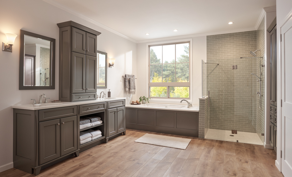 Delta Dryden™: 3-Setting 2-Port Diverter Trim - Single Handle Lever - Stainless